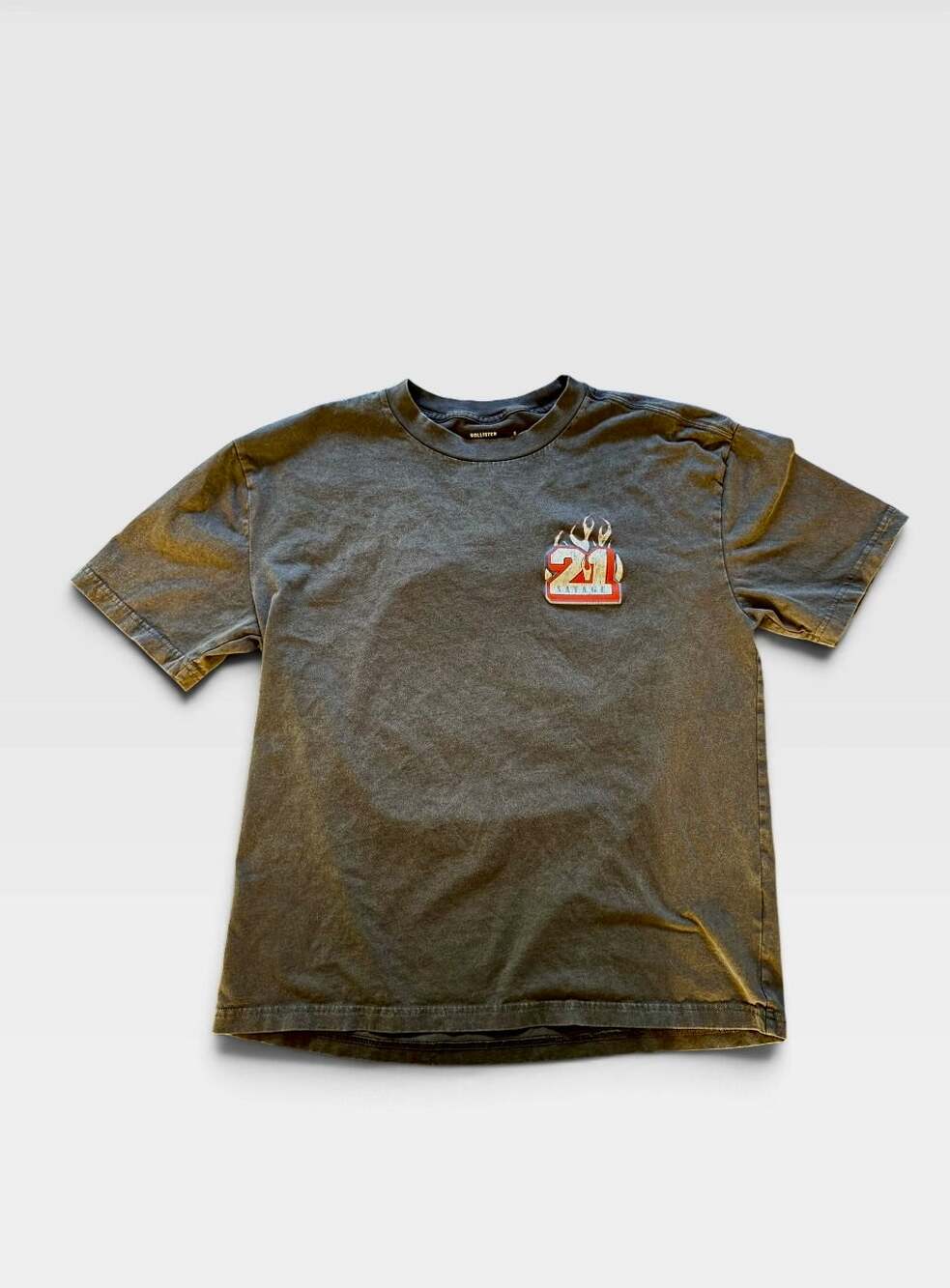 Dark Gray 21 Savage Hollister Tshirt